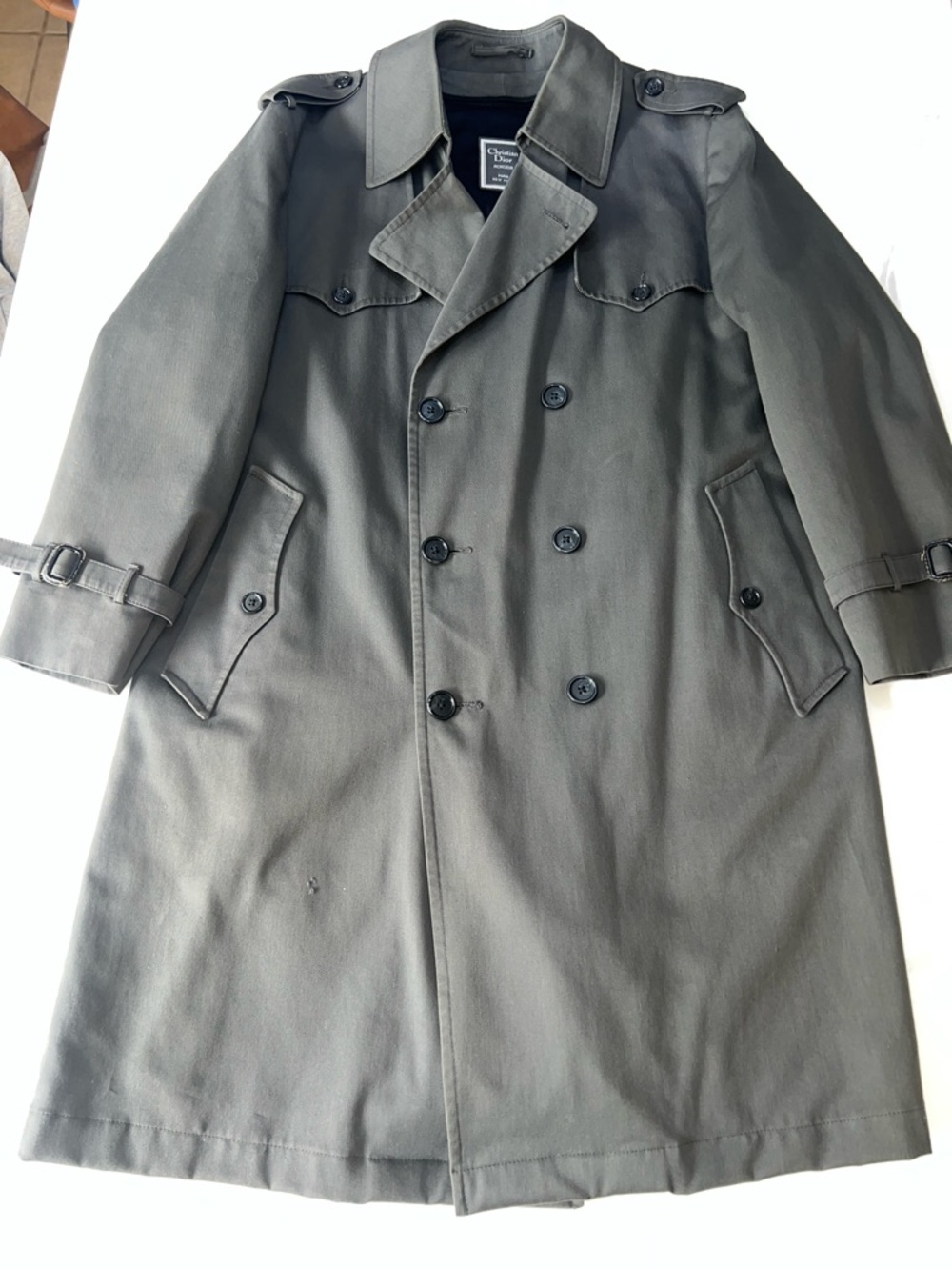 Men’s Christian Dior Monsieur Trench Coat